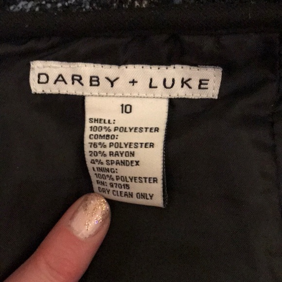 Darby + Luke size 10 plaid pencil skirt - Picture 4 of 4